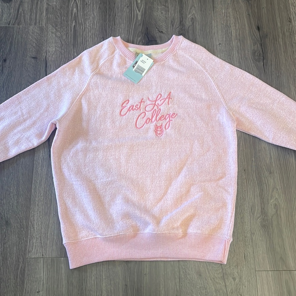 East Los Angeles College Pink College Apparel, size Small sweatshirt ELAC
